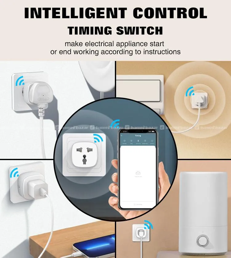 Tuya Wall Smart Socket  16A Works with Alexa 6