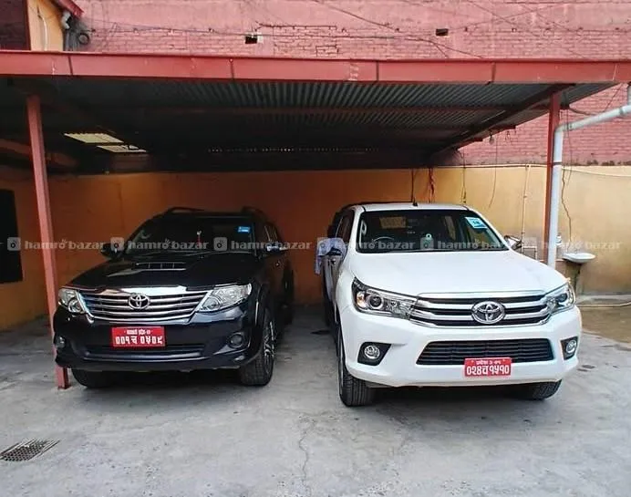 Rent Toyota Hilux and Toyota fortuner -Sasto Renal 3