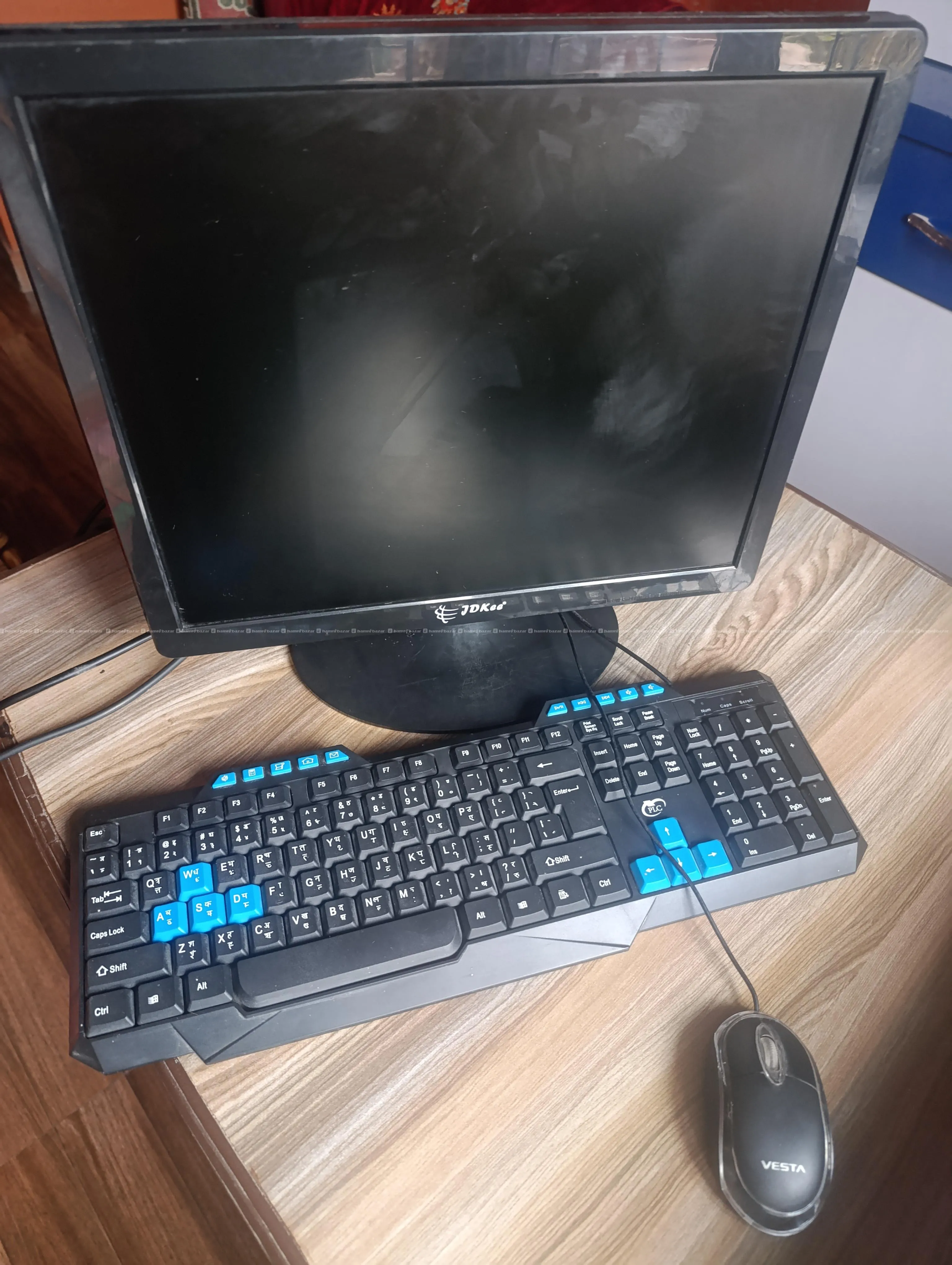 Budget PC Bundle - Monitor + Keyboard + Mouse
