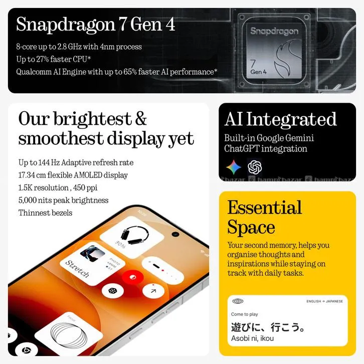 Nothing Phone 4a Pro 8GB 256GB 6