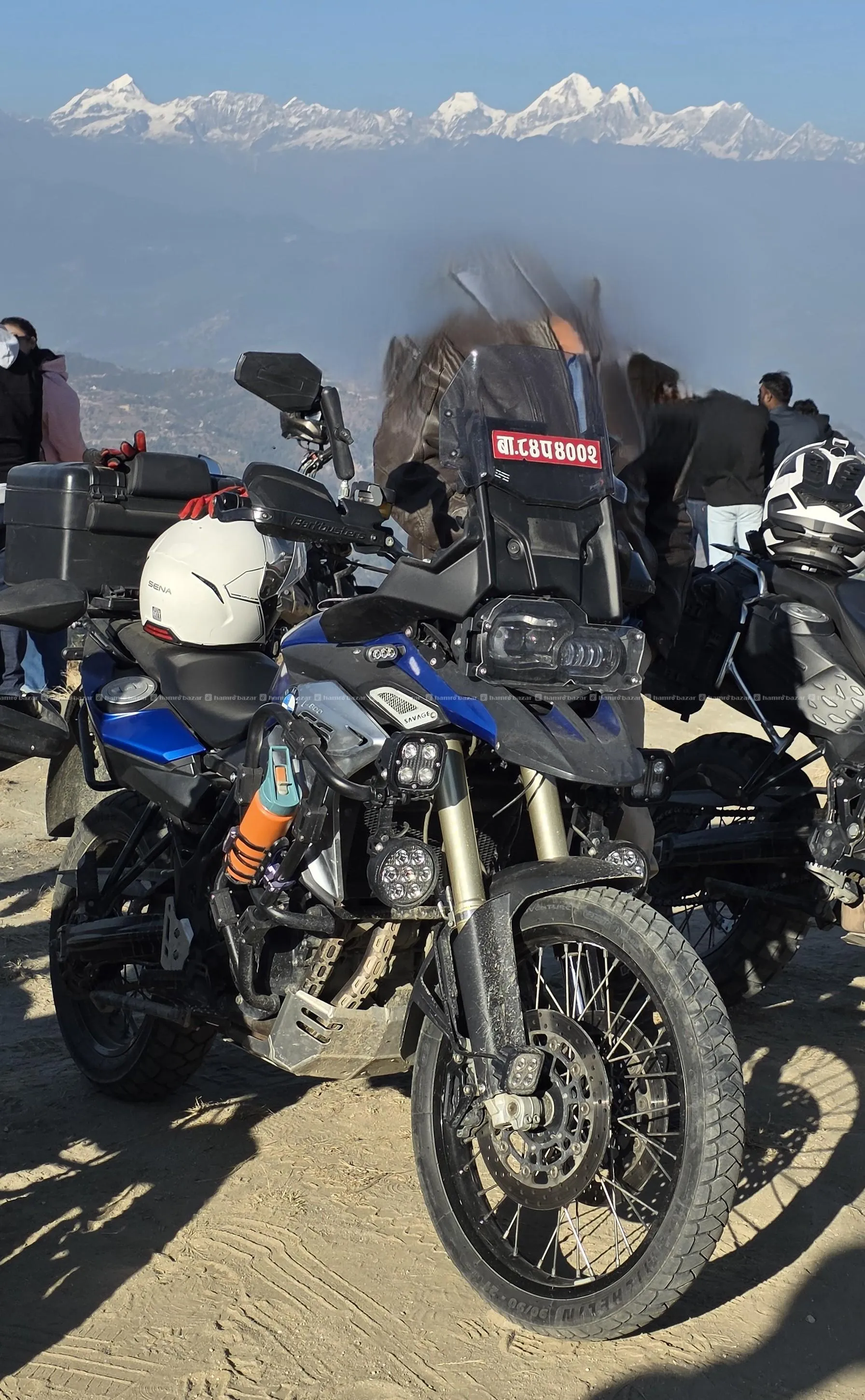 BMW F 800 GS Motorcyle 2016 (fully loaded)
