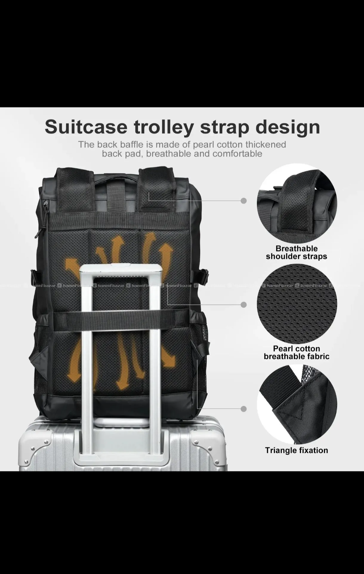 Large Capacity Travel Bagpack Product Code:5774 4