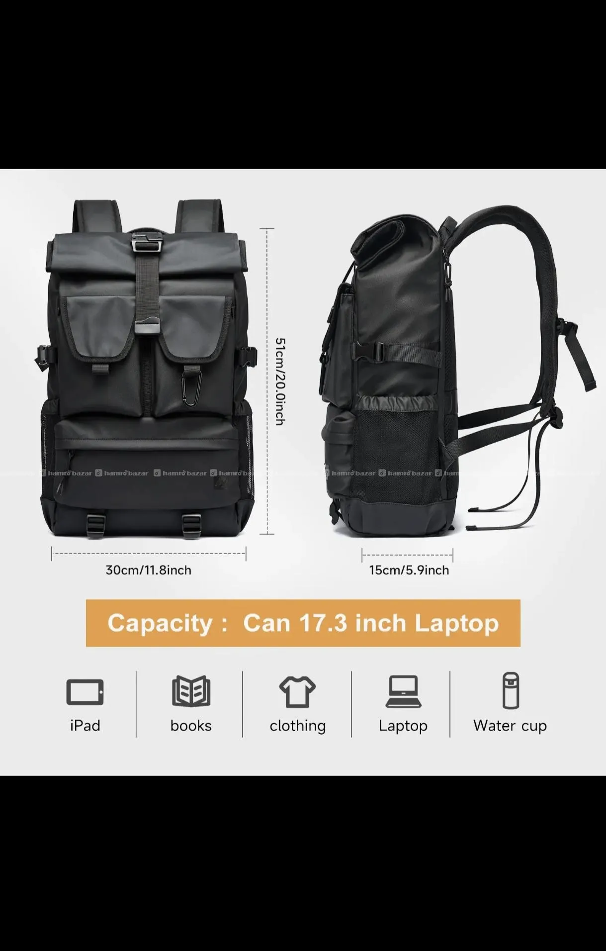 Large Capacity Travel Bagpack Product Code:5774 5