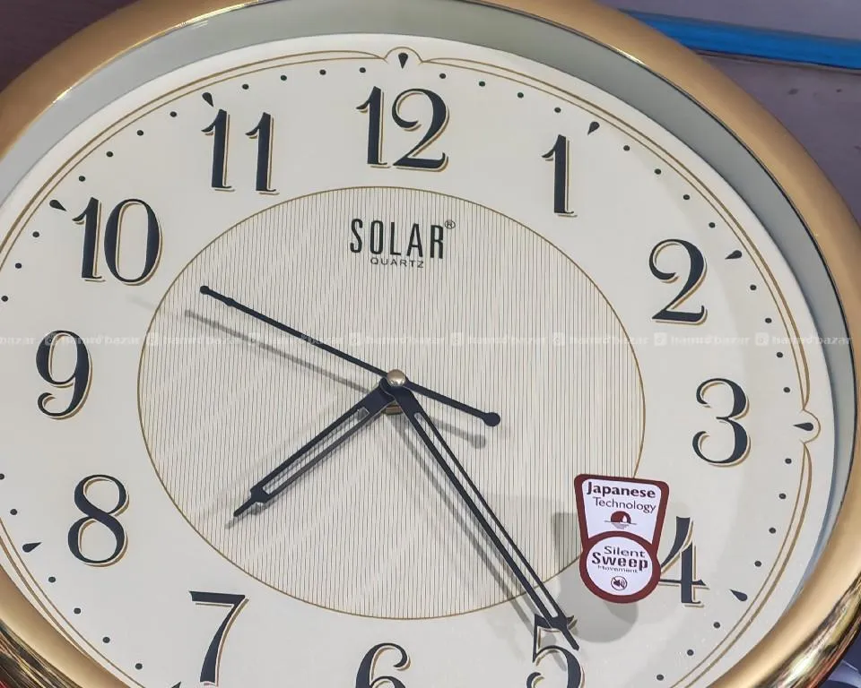 silent beautiful wall clock 3