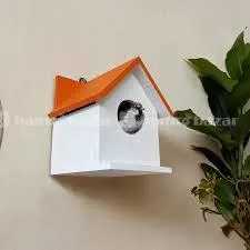 Bird House for Bird  (Wooden Orange - Set of 1) 1