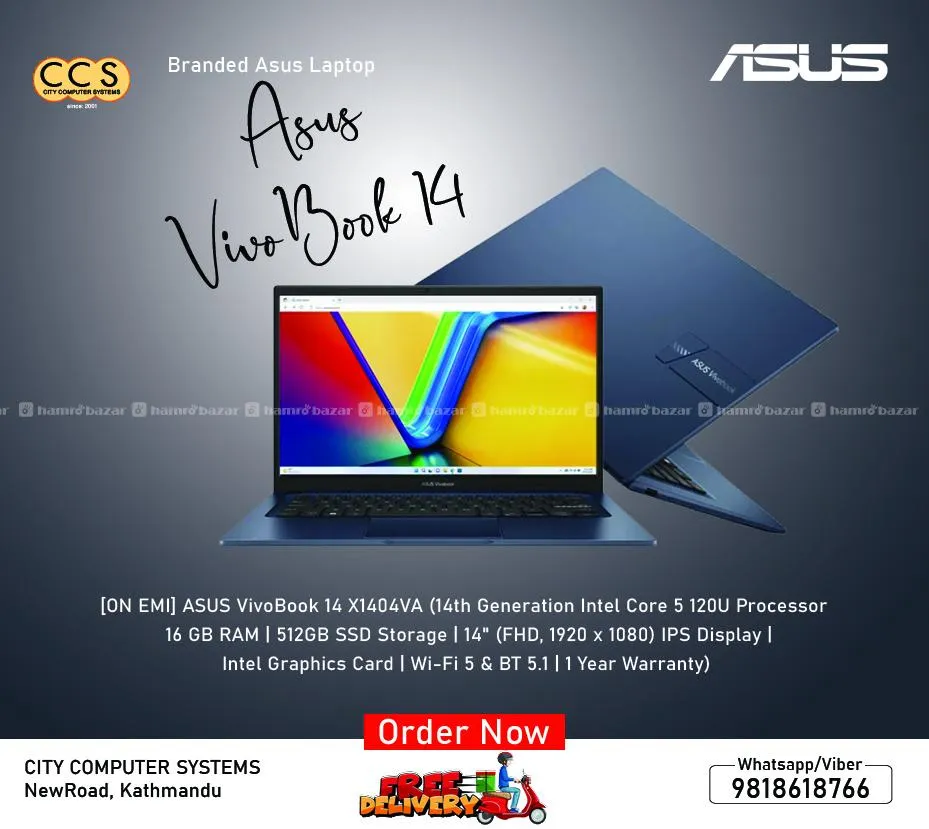 ASUS VivoBook 14 X1404VA-Core 59 (43th Gen)-16/512 1