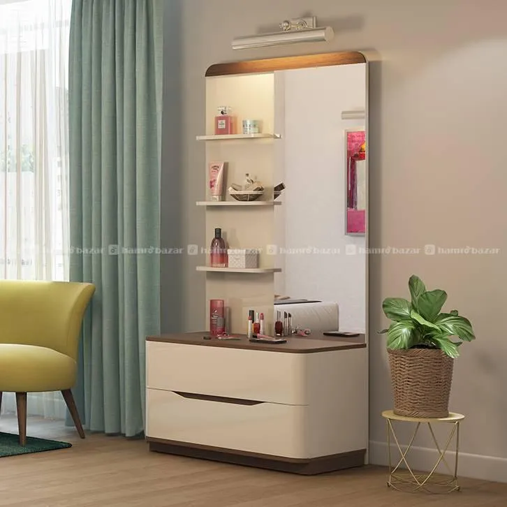 New latest design dressing table with mirrors 1