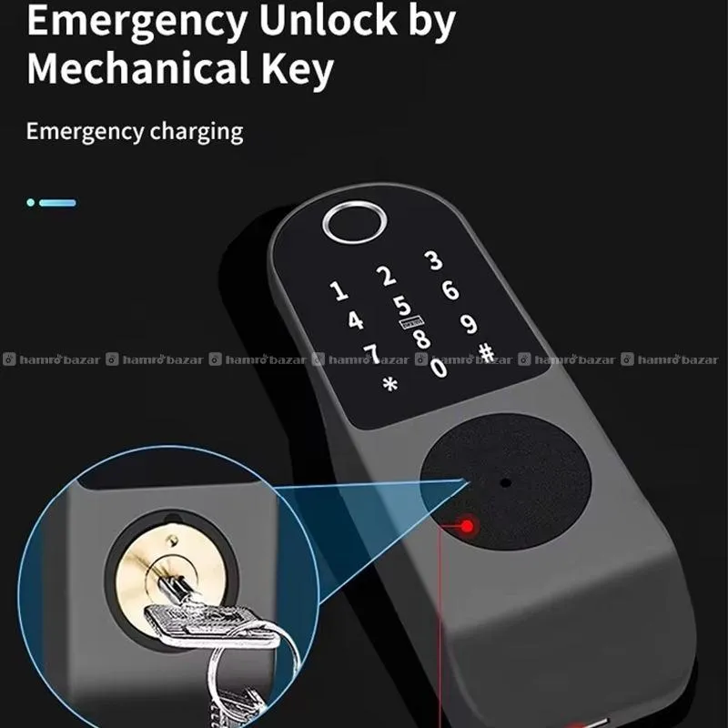 Digitial Smart Electric Rim Lock 5