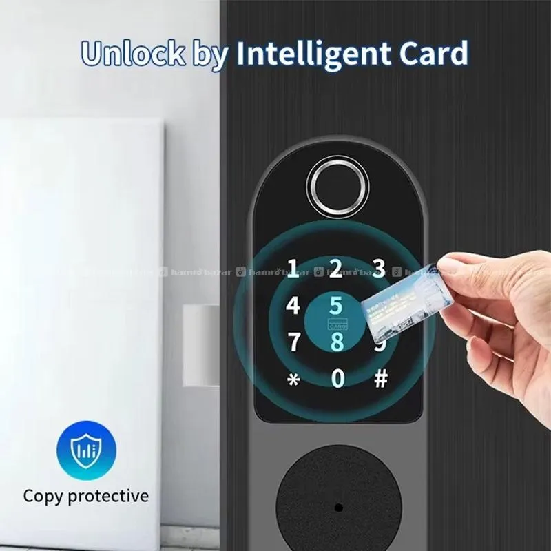 Digitial Smart Electric Rim Lock 7