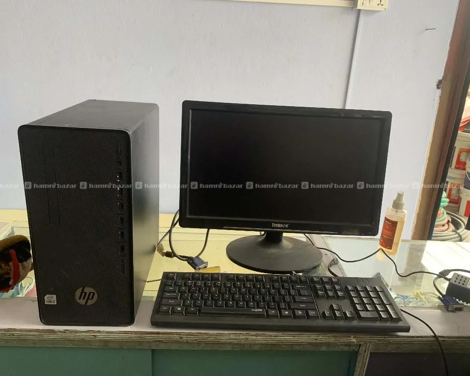 Buy second hand HP BRANDED FULL PC FOR SELL in Shantiram Thok Road 