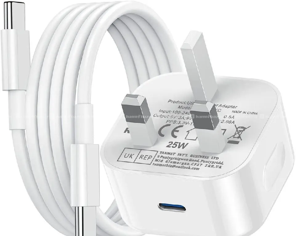 Original Charger of iPhone 15 with VAT bill proof