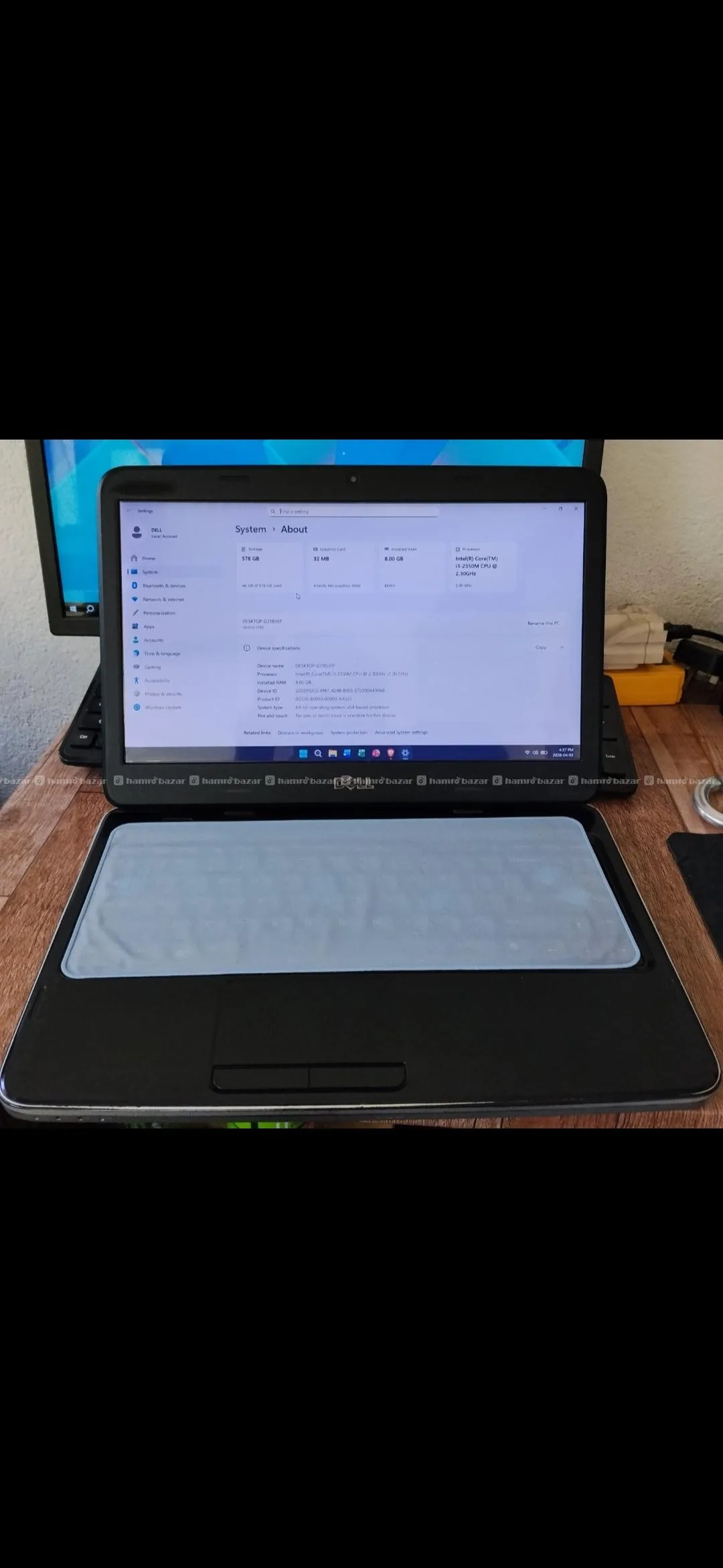 Dell laptop i3