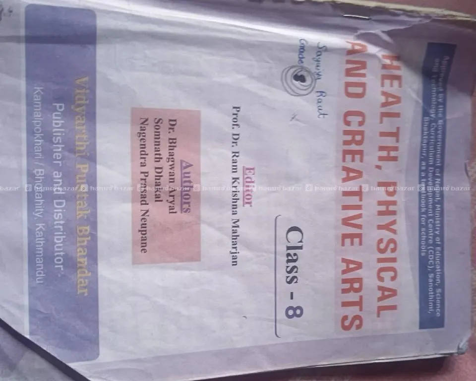 grade 8 Health book BLE 📚📖