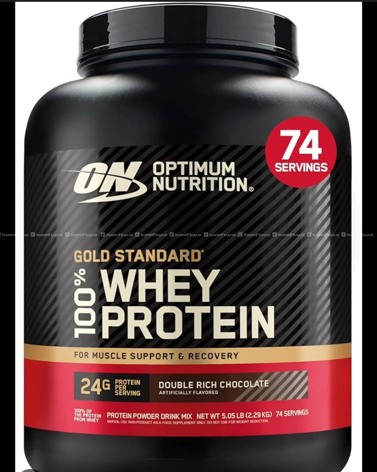 On Whey Protein  Gold standard 5 Lbs (2.29 kg) 