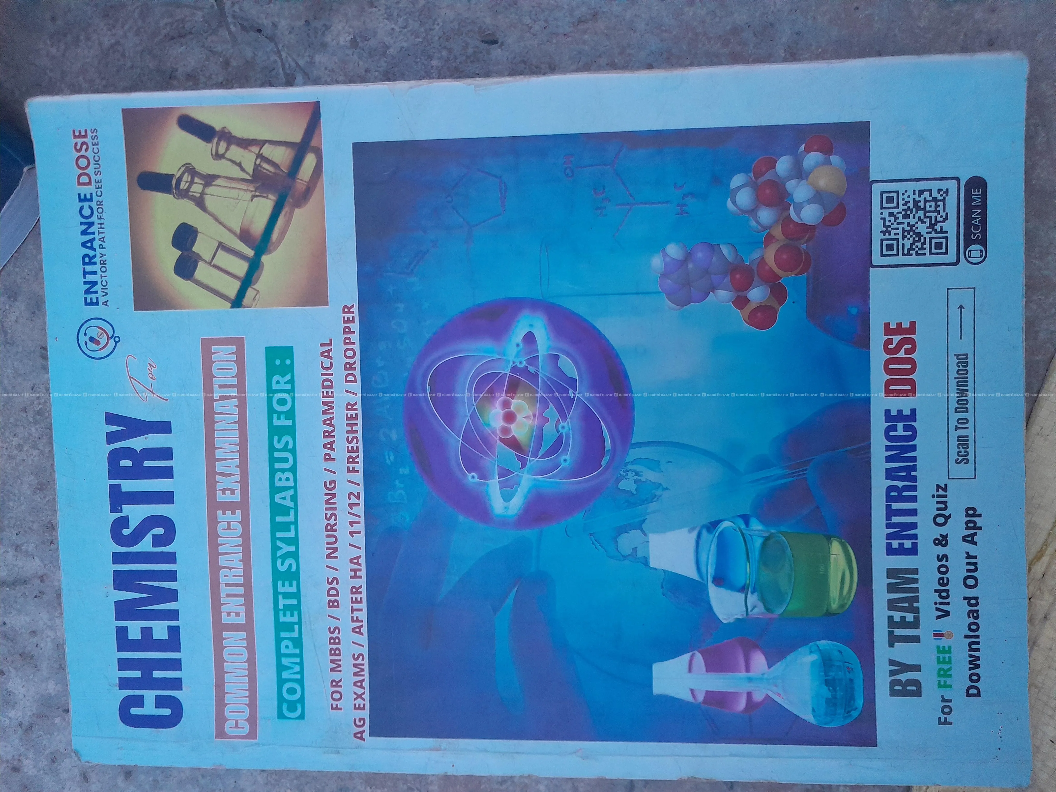 chemistry entrance dose