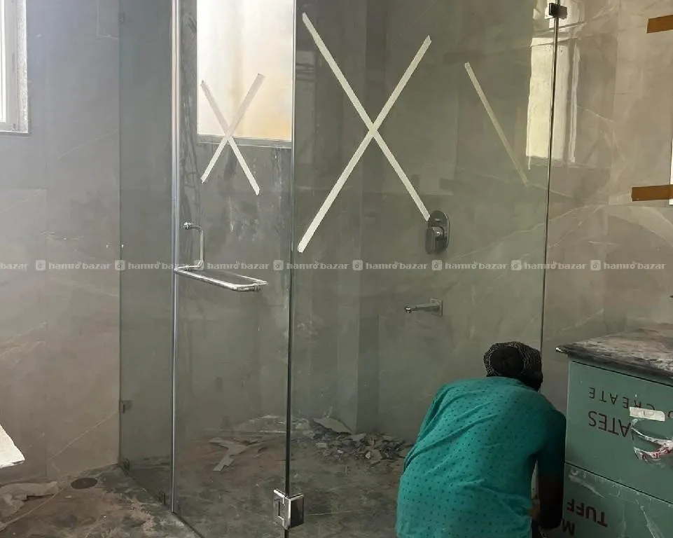 Toughened Glass Door, partition and spider glass 2