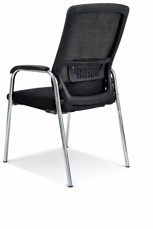 Office Chair Black Colour With Four Leg 3001 3