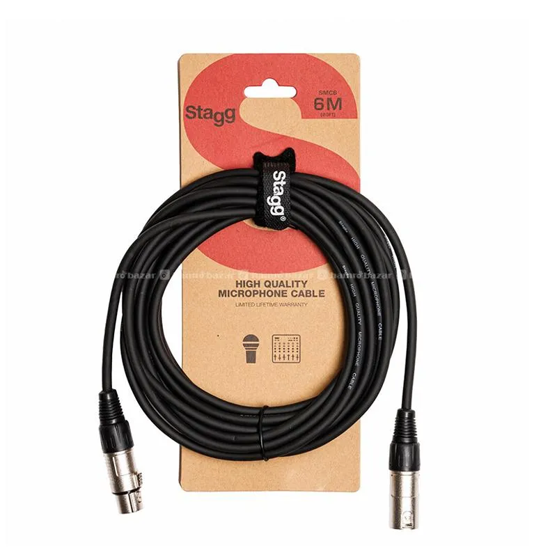 Stagg SMC6  Microphone Cable 20ft