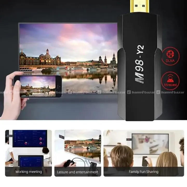 M98 Y2 Smart TV Stick Android TV Stick 2