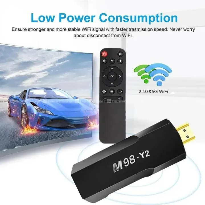 M98 Y2 Smart TV Stick Android TV Stick 3