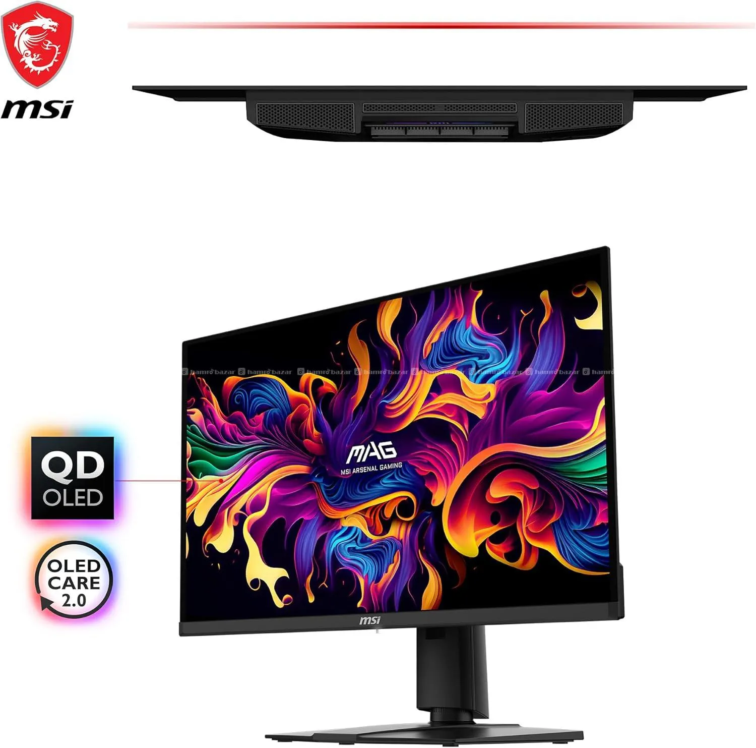 MSI MAG 271QPX QD‑OLED 27" 2k oled 98%rgb Monitor 2