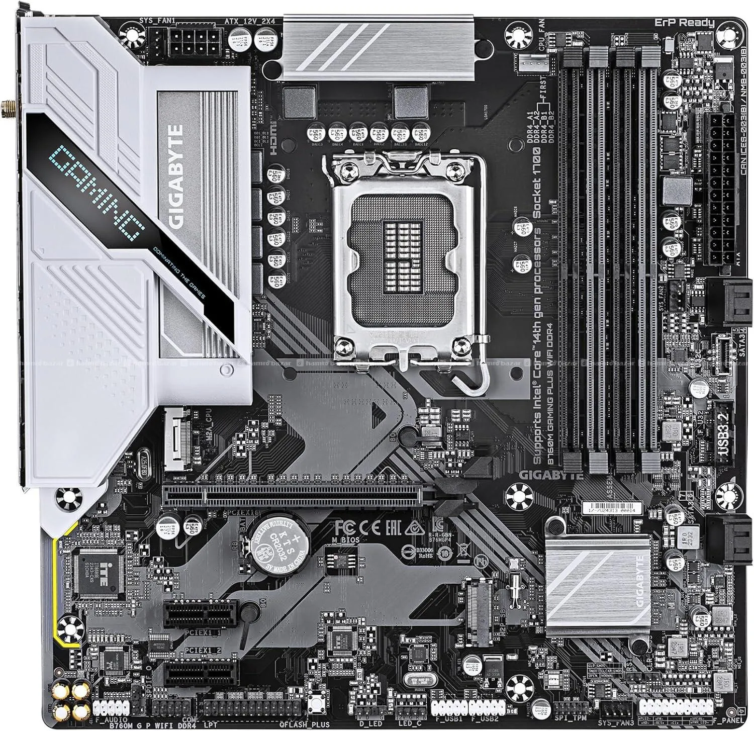GIGABYTE B760M Gaming Plus WiFi DDR4 5