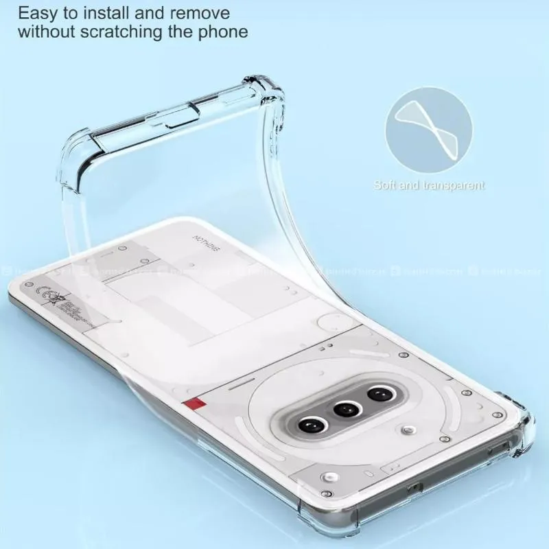 Nothing Phone 3a Soft Transparent Cover 5