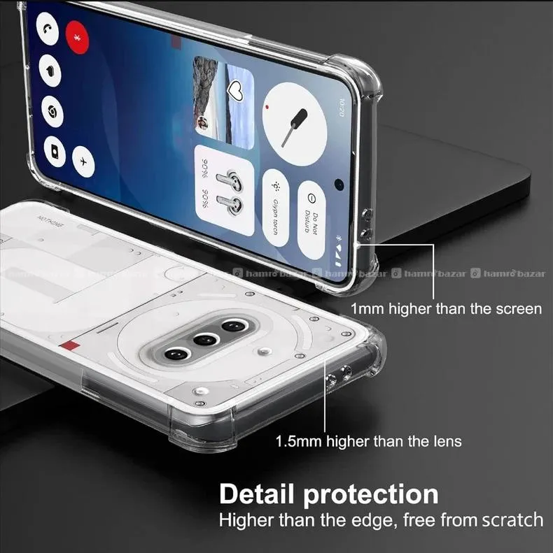 Nothing Phone 3a Soft Transparent Cover 4