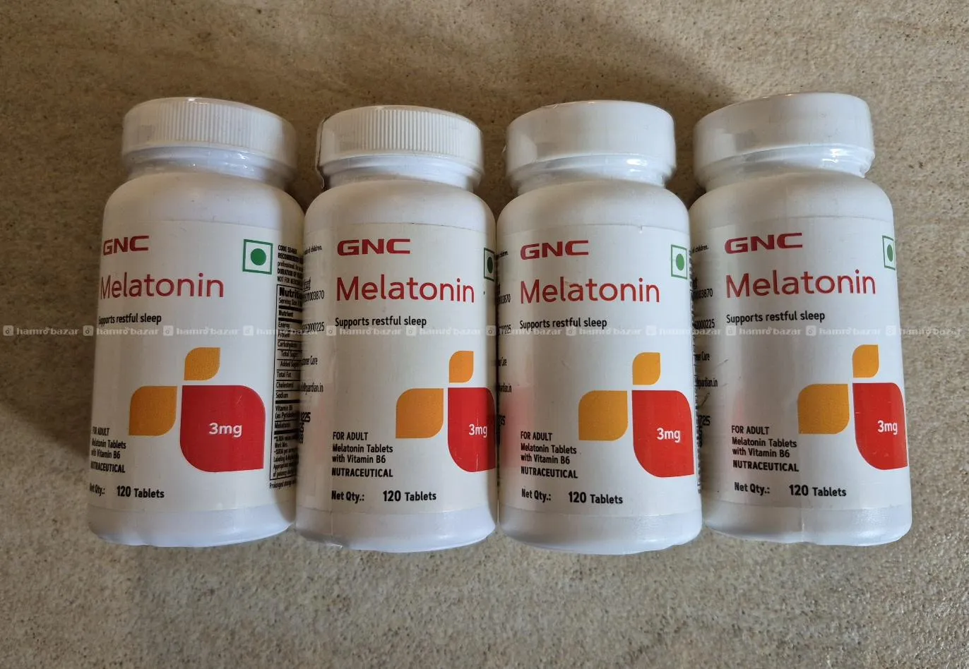 MELATONIN- 3MG - 120 Tablets, Best Quality