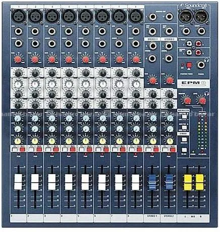Soundcraft EPM8 High Perform8-channel Audio Mixer 2