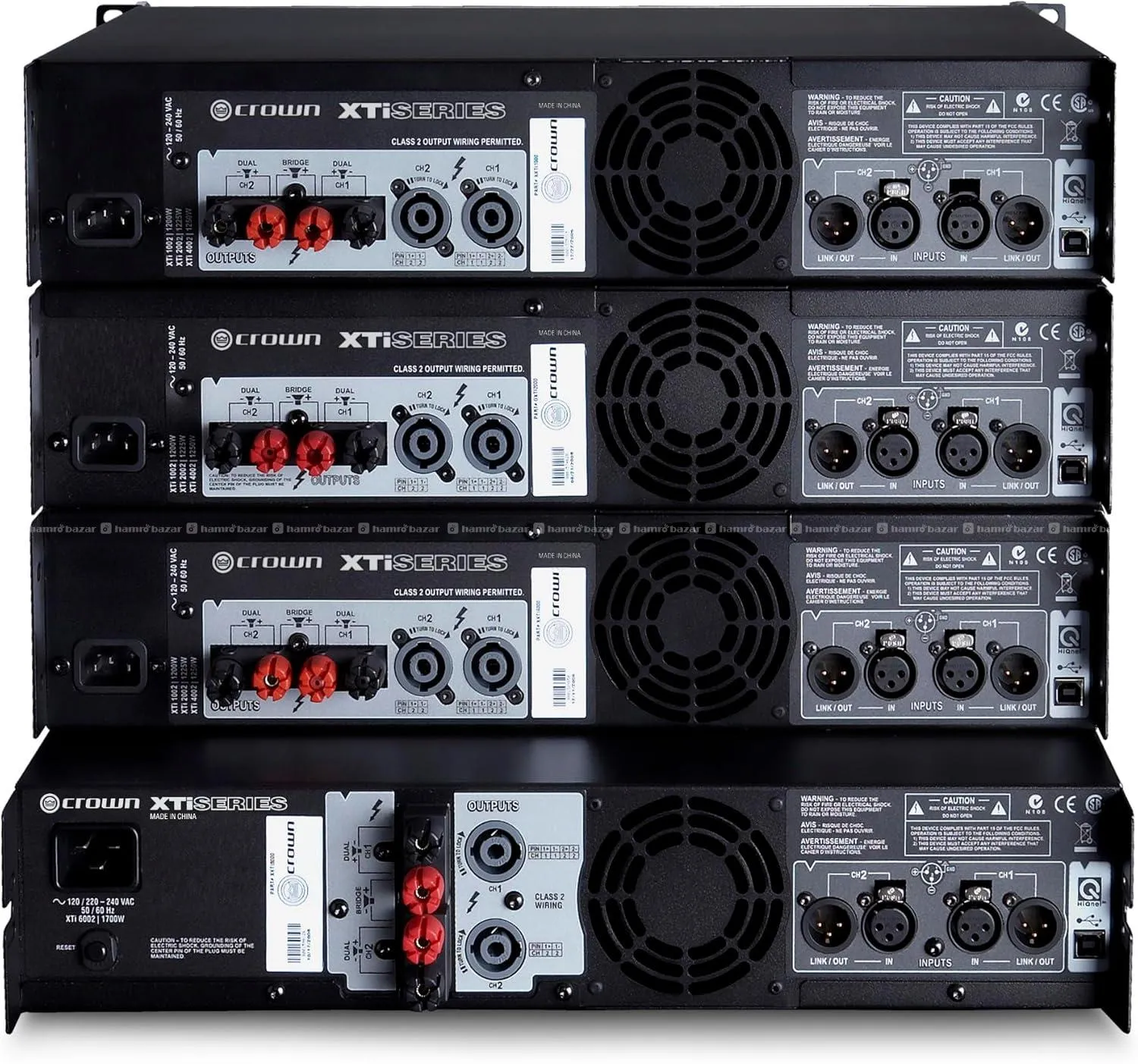 Crown XTi4002 Two channel, 1200-Watt amplifier 6