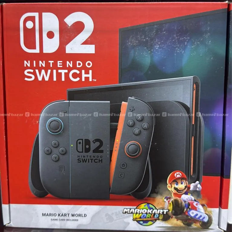 Nintendo Switch 2 With Mario Kart World Game