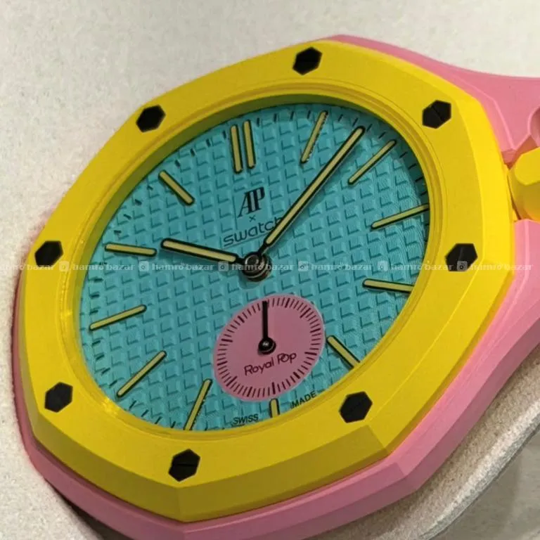 AP X SWATCH Royal pop Watch 3