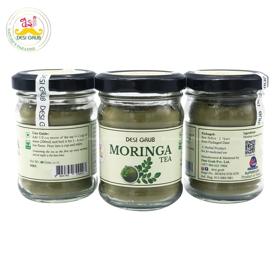 Desi Grub Moringa Tea 40g 2