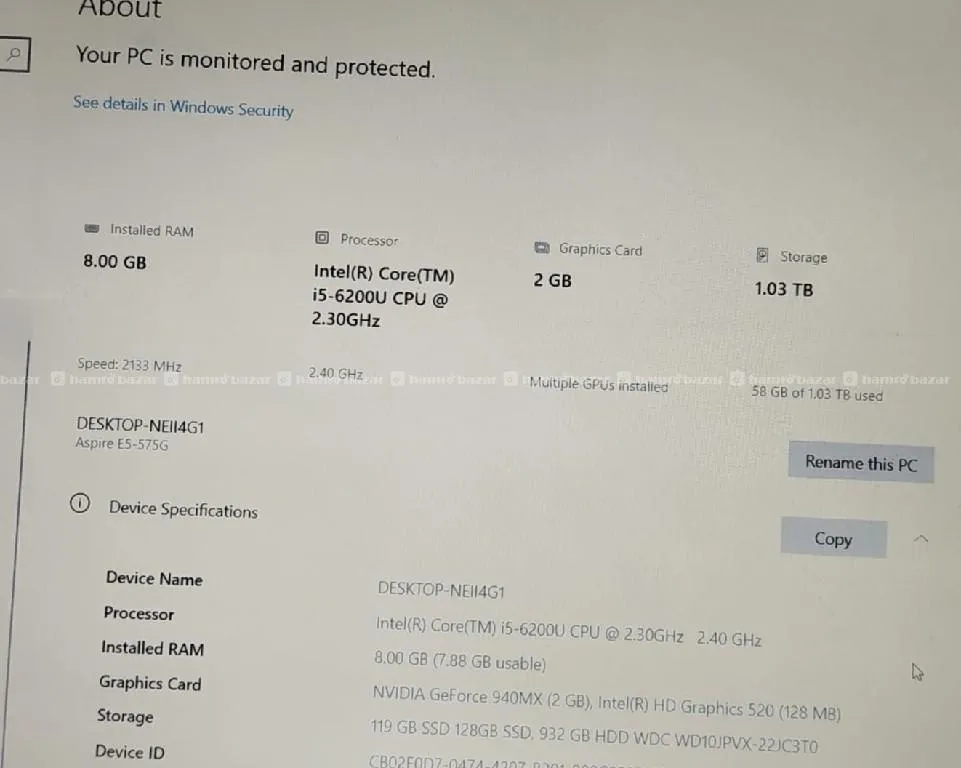 Urgent: Acer 6th Gen Laptop (8/128GB SSD) Sale 🔥 5