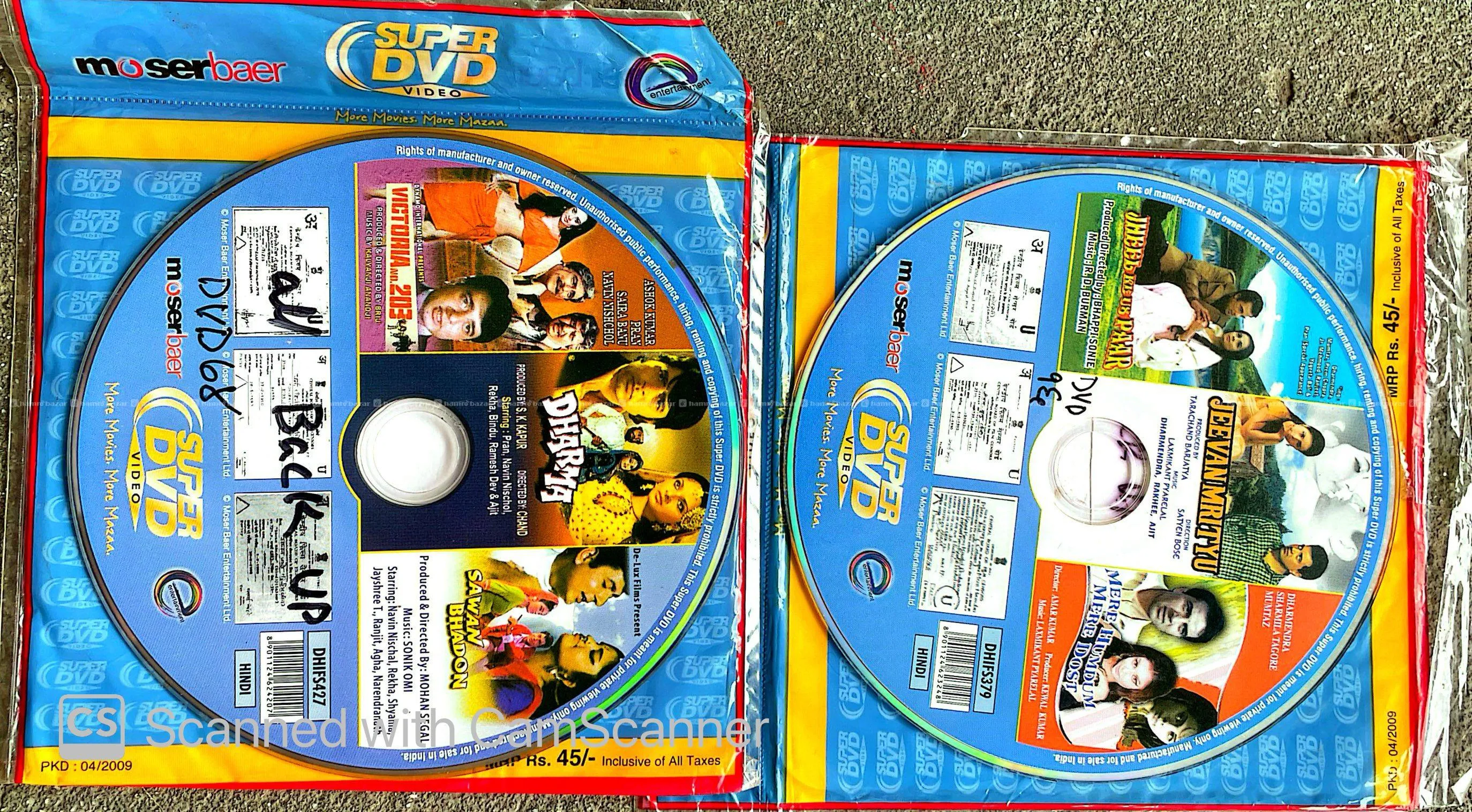 HINDI MOVIE DVD 6