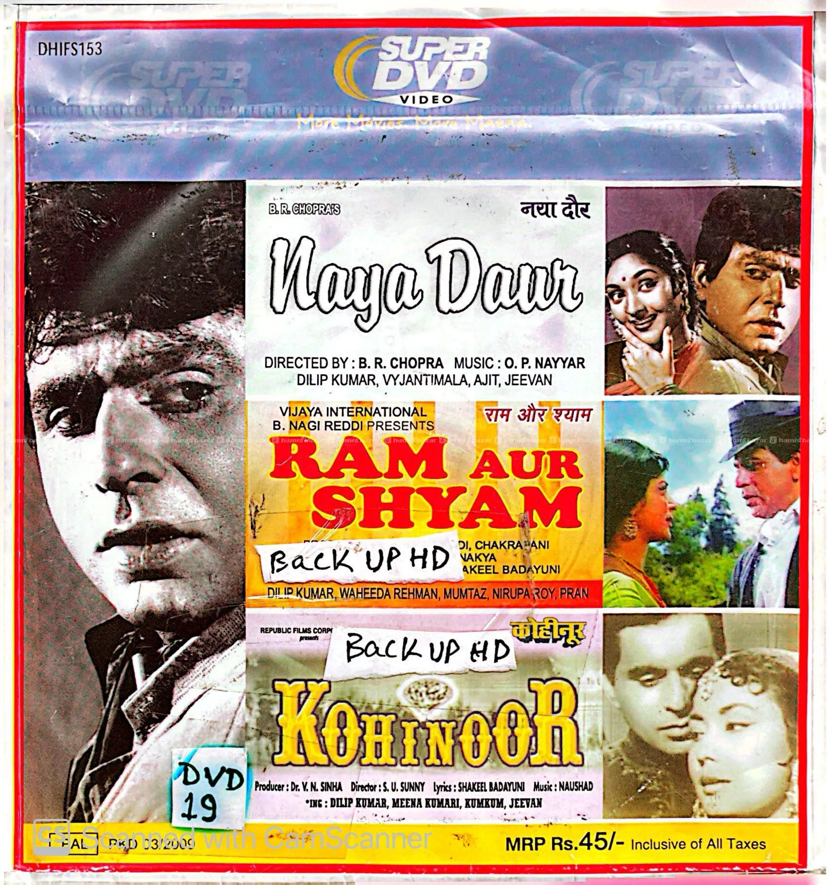 HINDI DVD MOVIE FILM 4