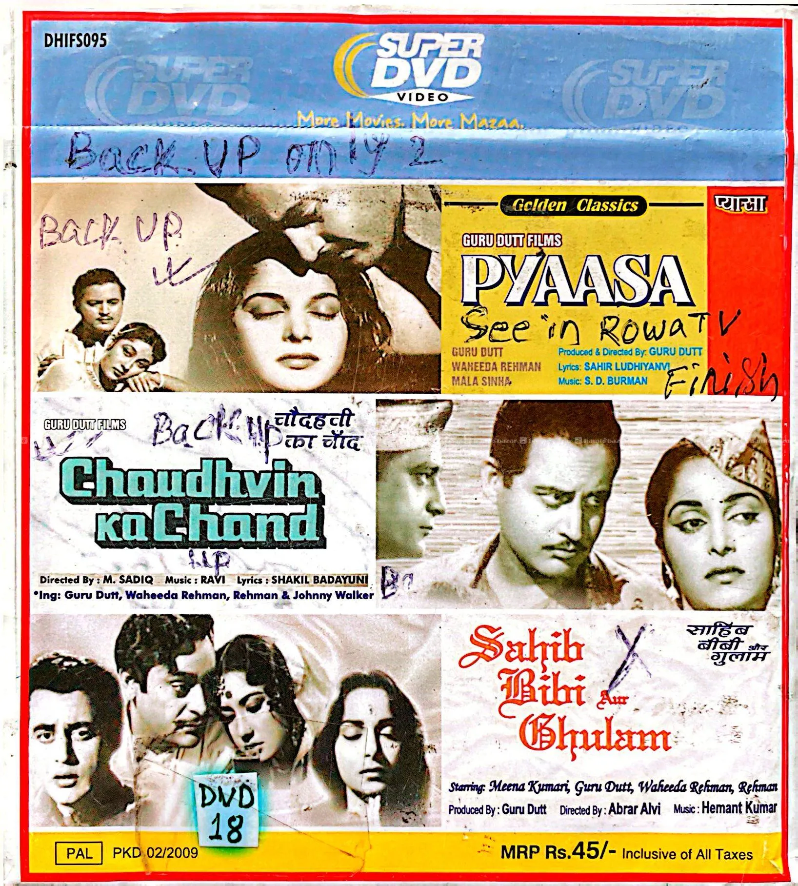 HINDI DVD MOVIE FILM 5