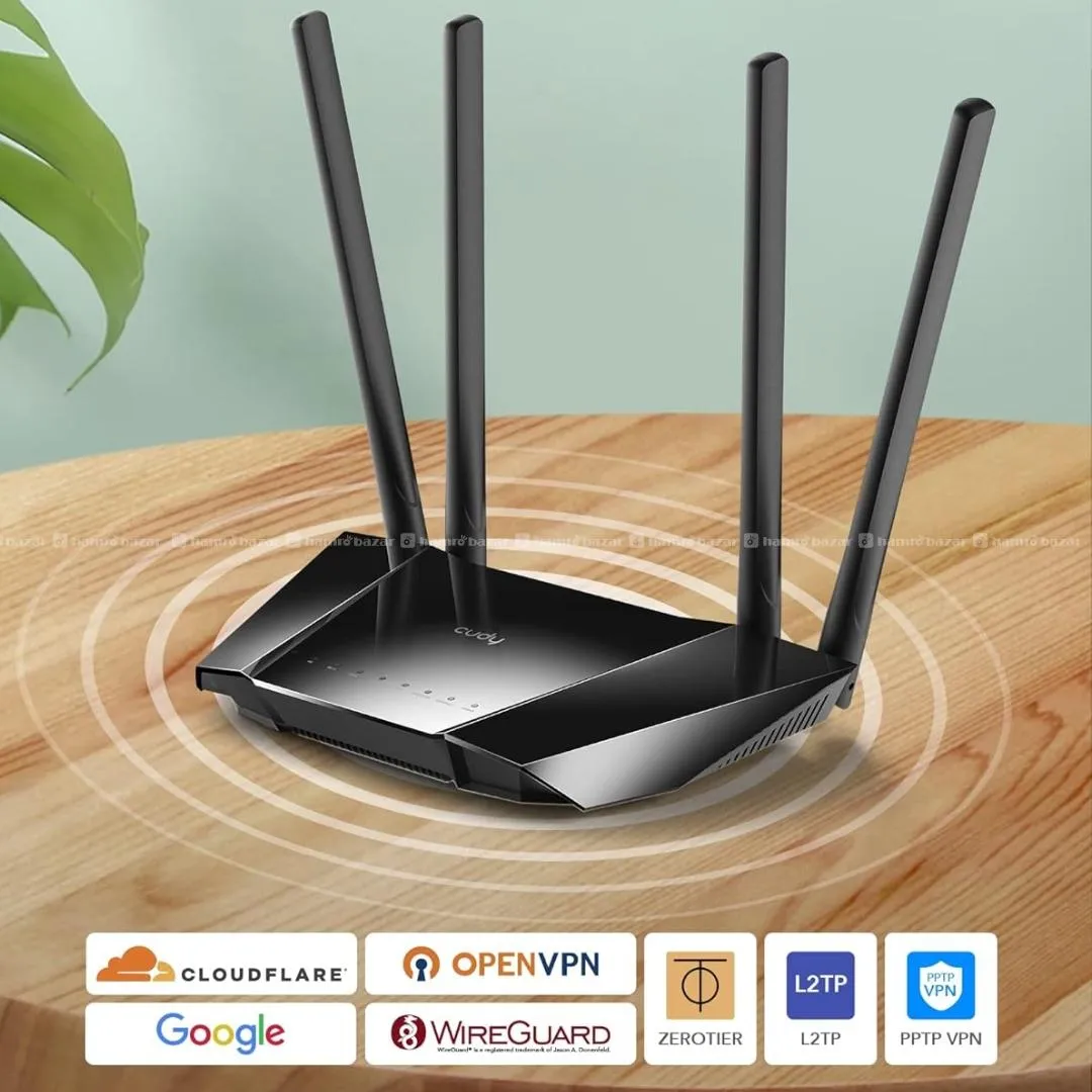 Cudy LT400 N300 4G LTE Router with SIM Card Slot 3