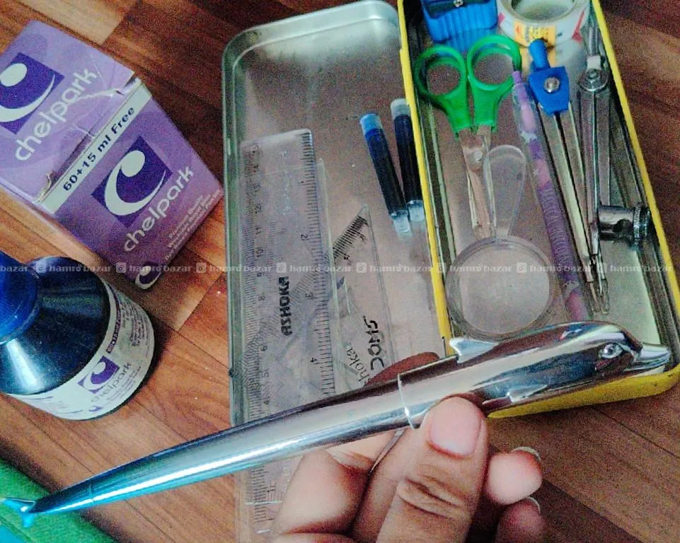 Geometry Box Set with Chelpark Inkpot & Bullet Pen 4
