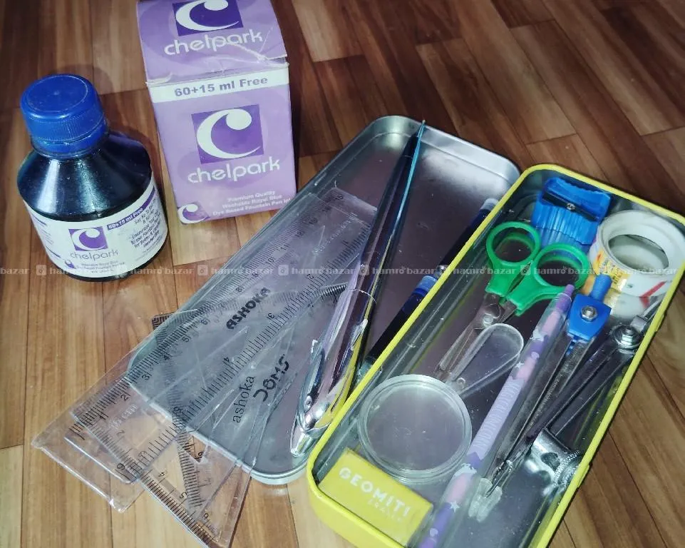 Geometry Box Set with Chelpark Inkpot & Bullet Pen 3