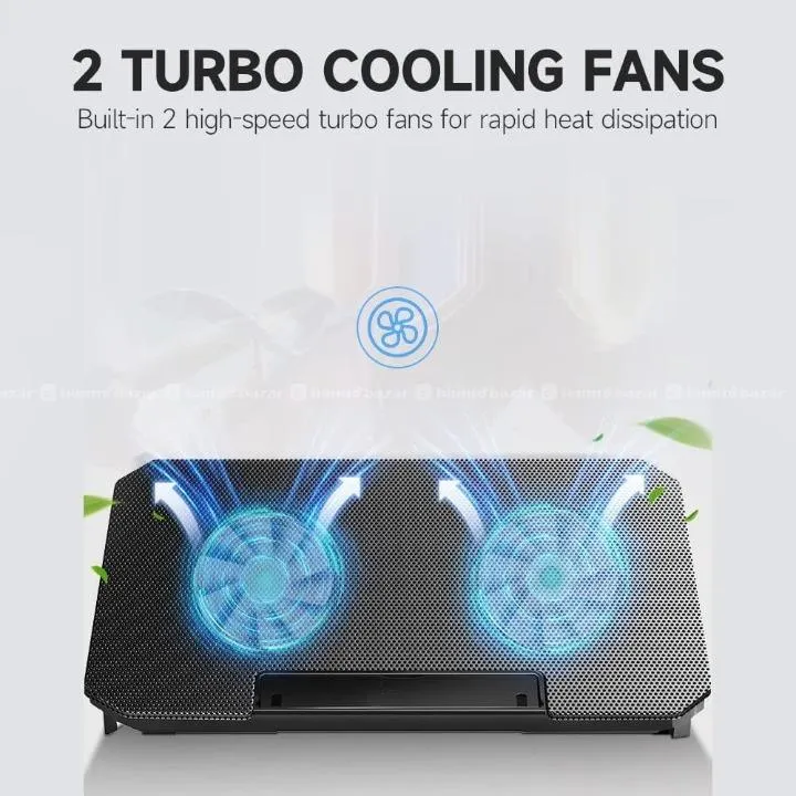 X2 4-Level Adjustable Height Laptop Cooler Stand 5