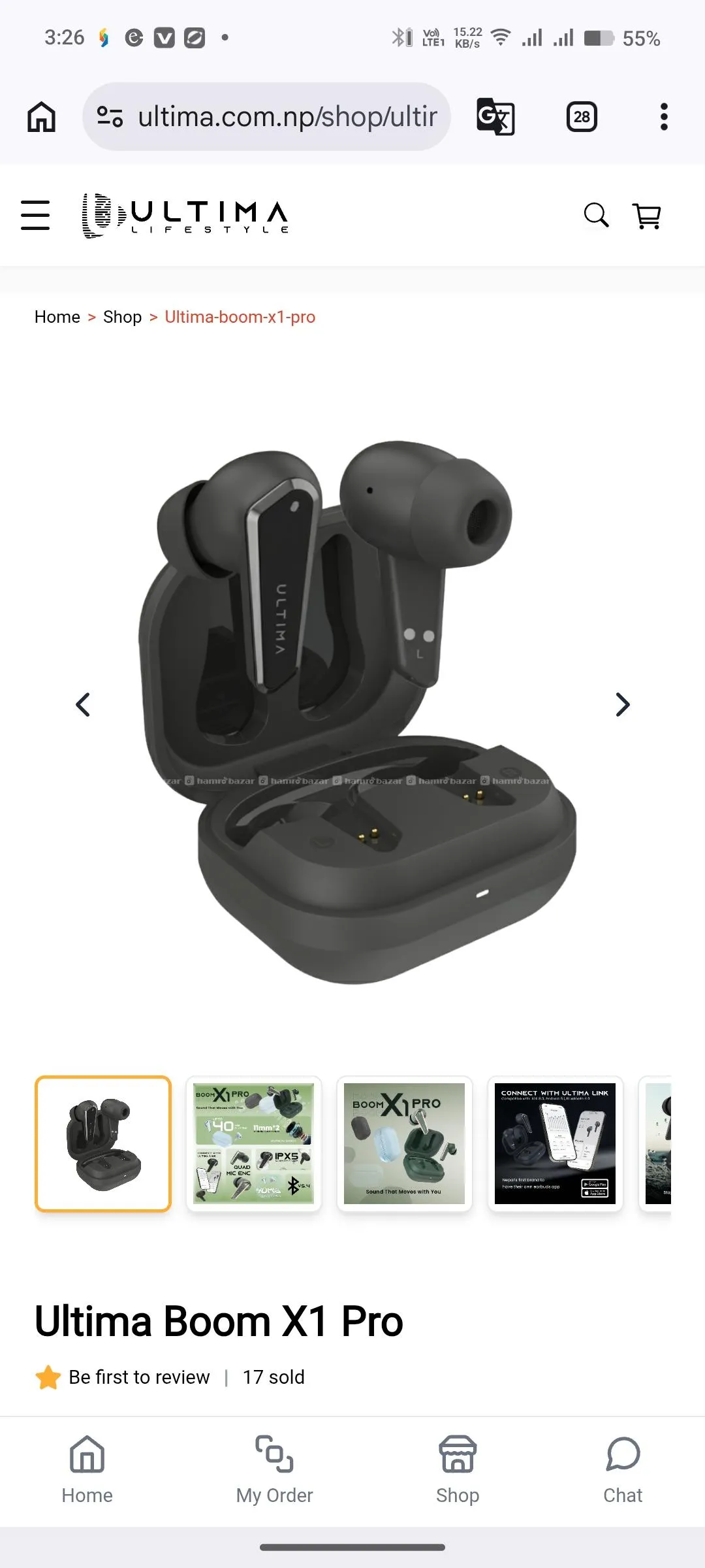 Ultima Boom X1 Pro Earbuds (New launch) 1