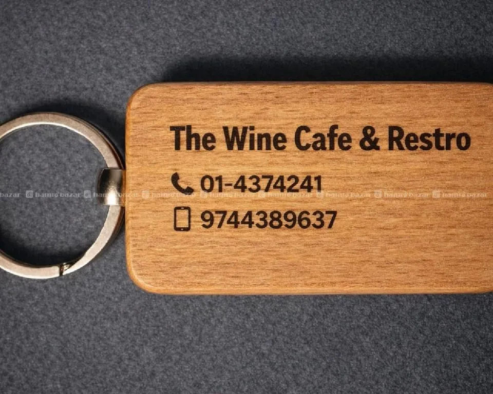 Wooden keyrings 4