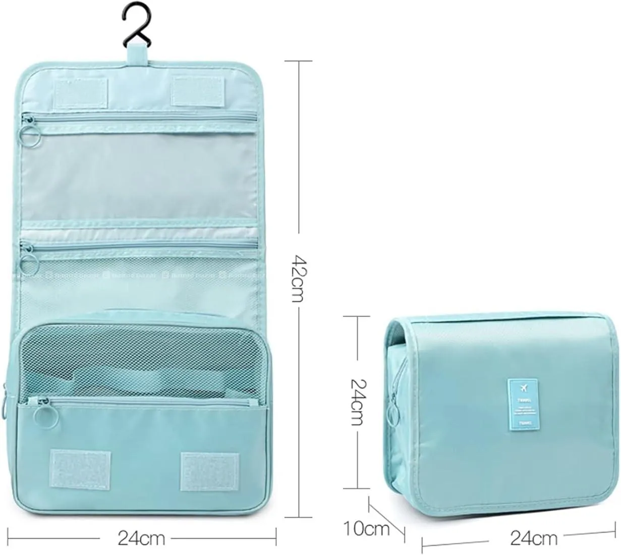waterproof travel hanging toiletry bag 3