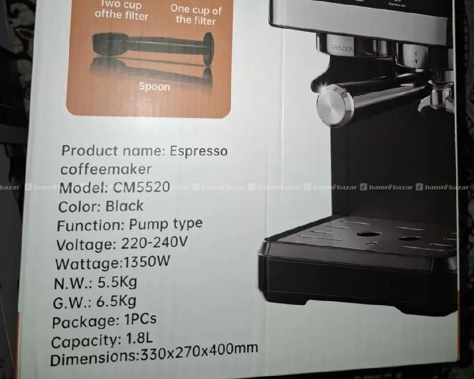 coffee machin +grinder 5