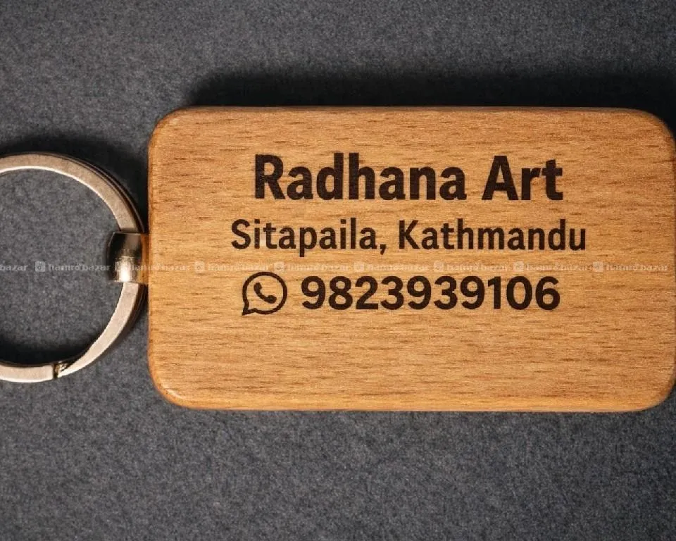Wooden keyrings 3