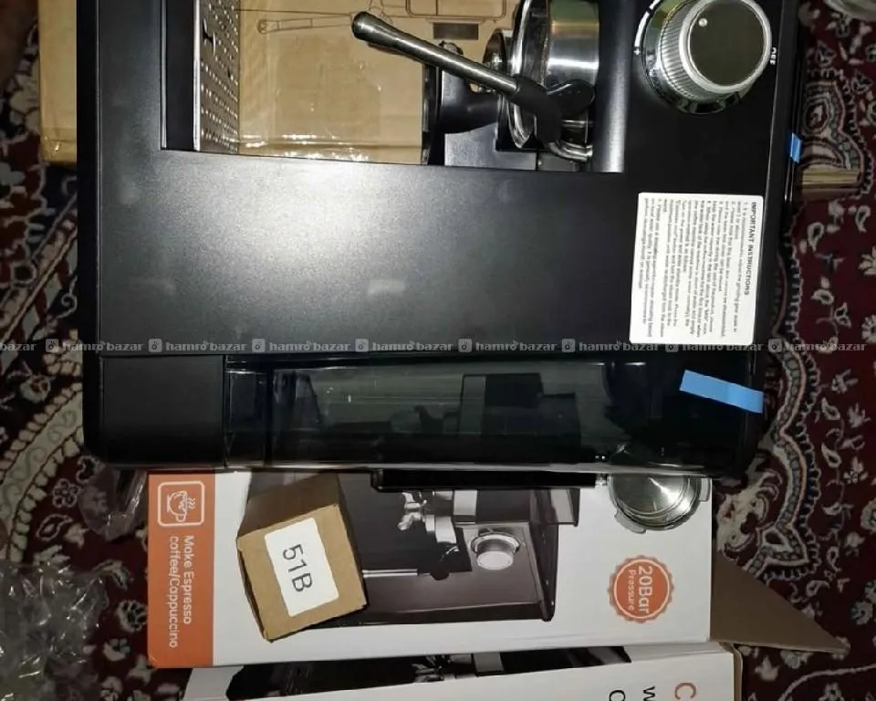 coffee machin +grinder 6