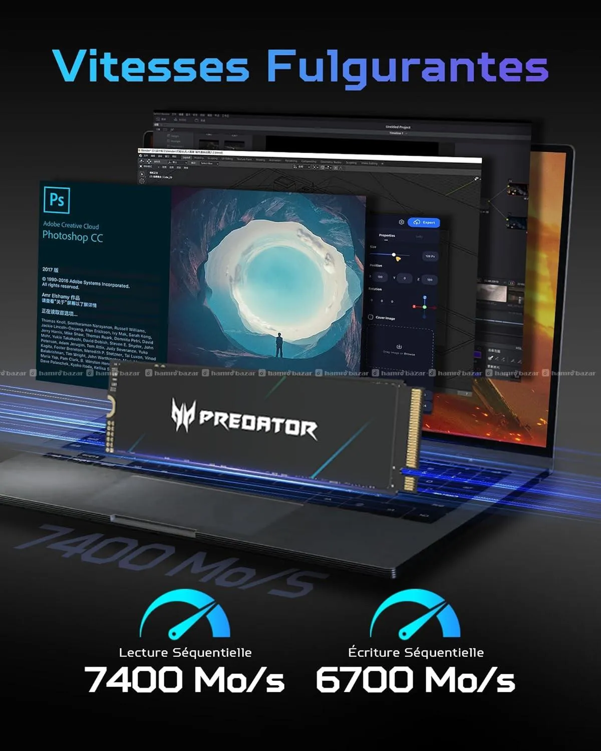 Acer Predator GM7000 4TB SSD nvme m.2 7