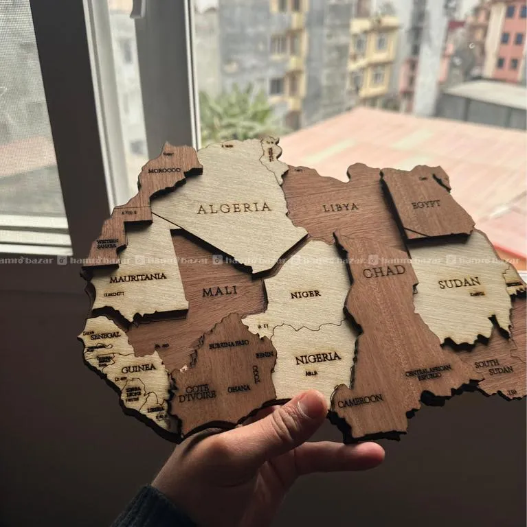 World Map With Installation 2